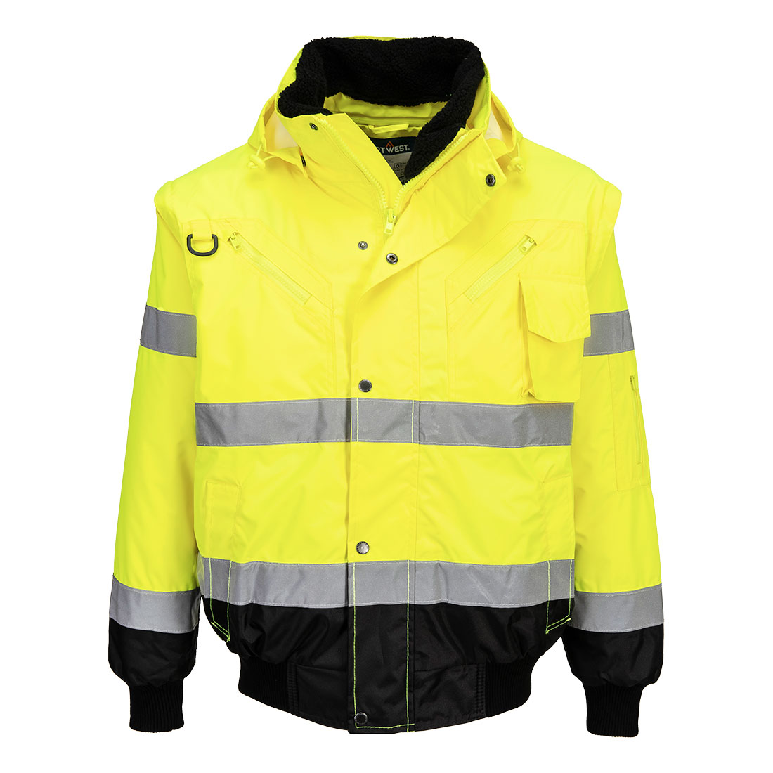 3-in-1 Warnschutz Jacke für jedes Wetter C465 – Bild 3