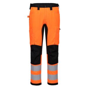 Hi-Vis Arbeitsbundhose mit Stretch CD848