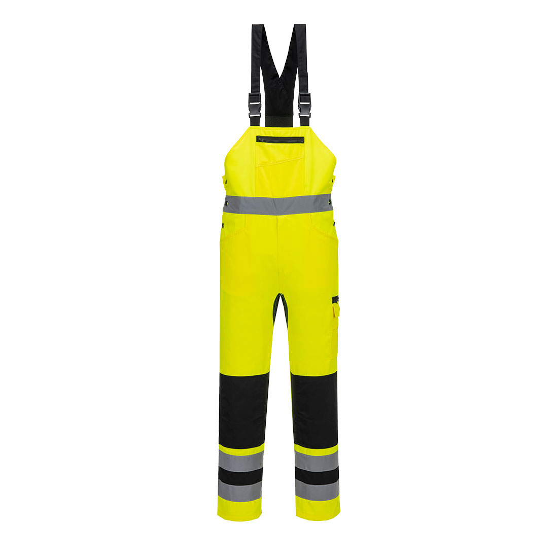 Hi Vis Latzhose für hohe Sichtbarkeit CD852 – Bild 2