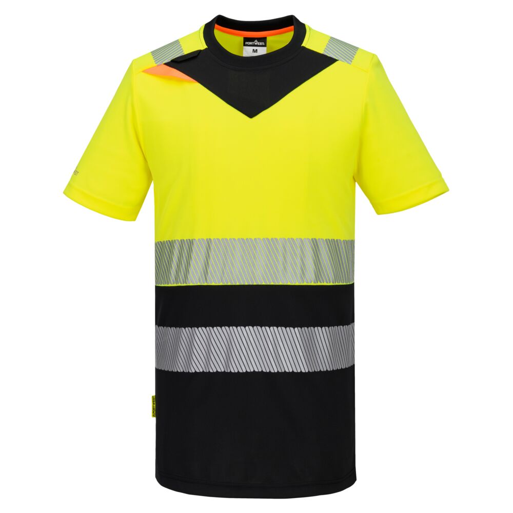 Hi-Vis T-Shirt für hohe Sichtbarkeit DX434 – Bild 2
