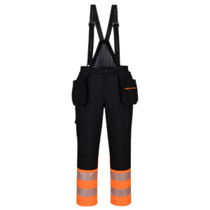 Winter Latzhose Hi-Vis mit Stretch DX437
