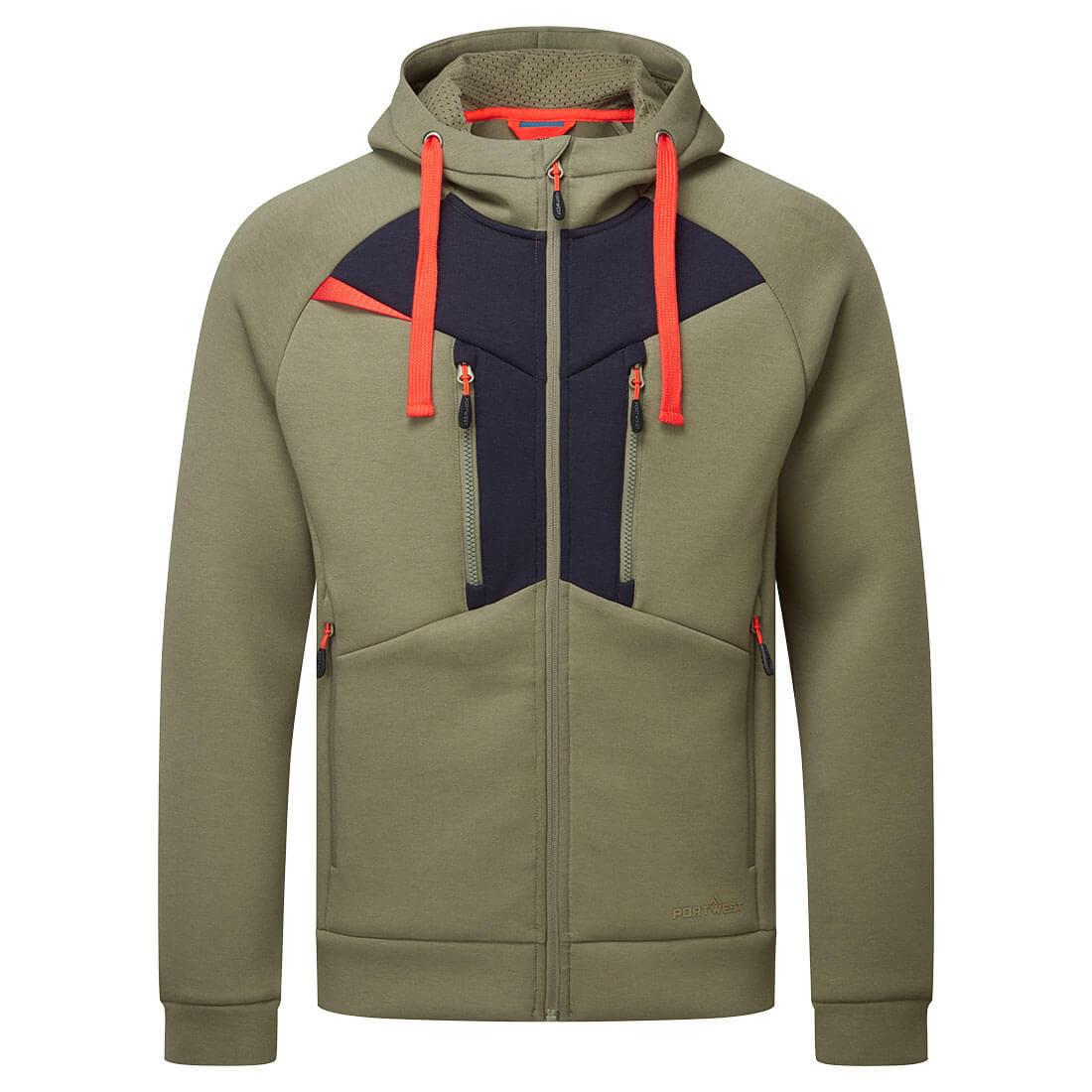 Bequemer Hoodie mit Reißverschluss DX472 – Bild 4