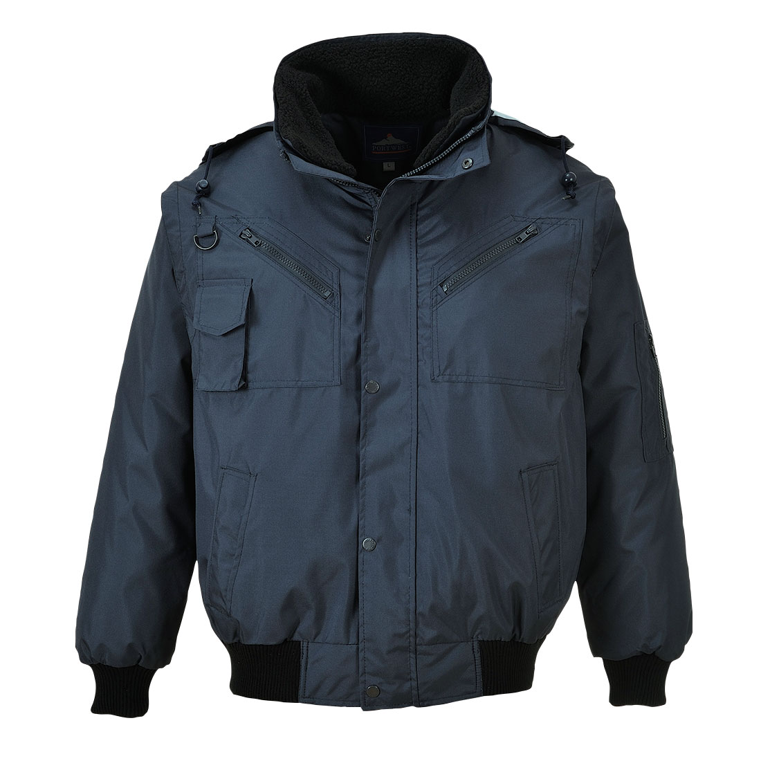 4-in-1 Pilotjacke für jede Wetterlage F465 – Bild 2