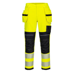 Flammhemmende Warnschutz Bundhose mit Stretch FR407
