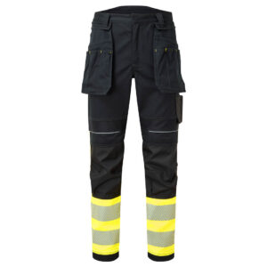 Flammhemmende Warnschutz Bundhose mit Stretch FR416