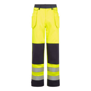 Flammhemmende Hi-Vis Bundhose mit Holstertaschen FR440