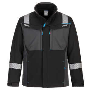 Flammhemmende Softshell Jacke für sicheres Arbeiten FR704