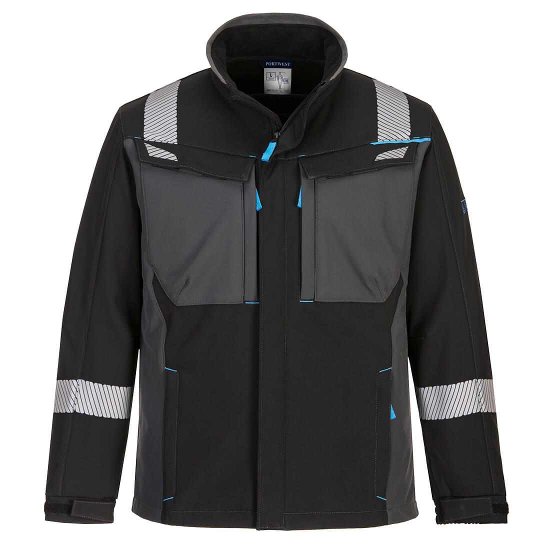 Flammhemmende Softshell Jacke für sicheres Arbeiten FR704