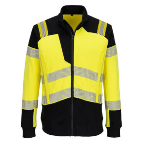 Flammhemmende Hi-Vis Sweatshirtjacke FR717