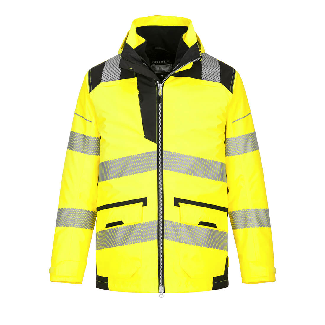 5-in-1 Warnschutz Jacke für jede Jahreszeit PW367 – Bild 2