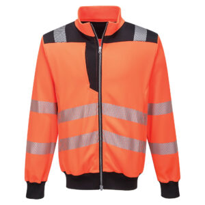 Hi-Vis Sweatjacke für hohe Sichtbarkeit PW370