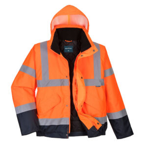 Wasserdichte Warnschutz Pilotjacke S266