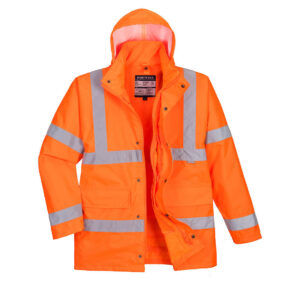 Hi-Vis Warnschutz Jacke mit Bodywarmer S468