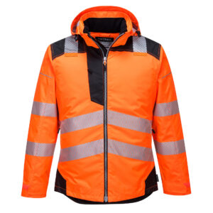 Hi-Vis Winterjacke wasserabweisend T400